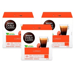 Promo Pack 3x2 Dolce Gusto Lungo 3 Cajas X 16 Unidades