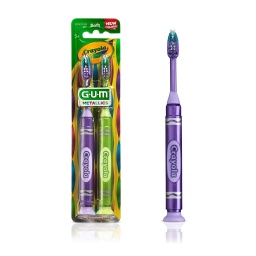 Cepillo De Dientes Para Niños 5+ Gum Crayola X 2 Unidades 227