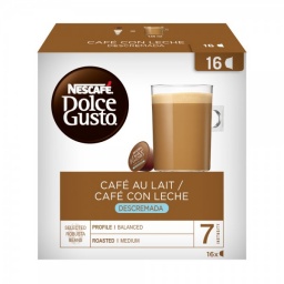 Nescafe Dolce Gusto Caja X 16 Cafe Con Leche Descremada