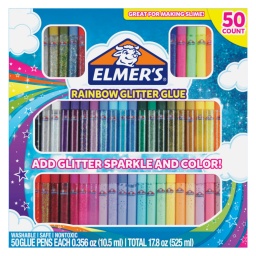 Brillantinas de Colores para hacer Slime Glitter Glue 50 pzas