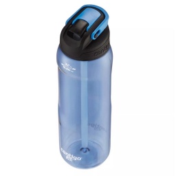 Botella Agua Para Deporte Contigo Fit 946ml Azul Antivuelco