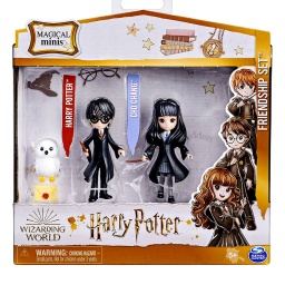 Harry Potter, Cho y Hedwig Magical Mini Pack con Accesorios