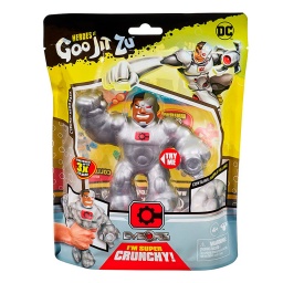 Cyborg Super Crunchy Stretch Elástico Heroes Goo Jit Zu