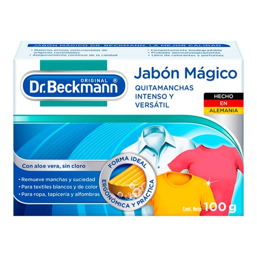 Jabon Magico Quitamanchas para Ropa y Tapicera Dr. Beckmann