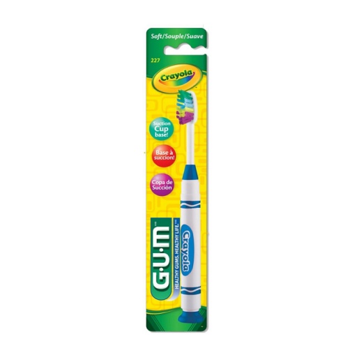 Cepillo De Dientes Para Nios 5+ Gum Crayola 227 Metlico