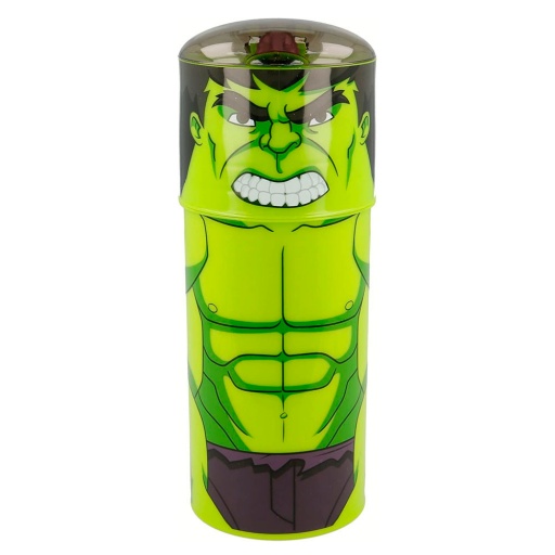 Botella de Agua de Nio con Sorbito Avengers Hulk Stor