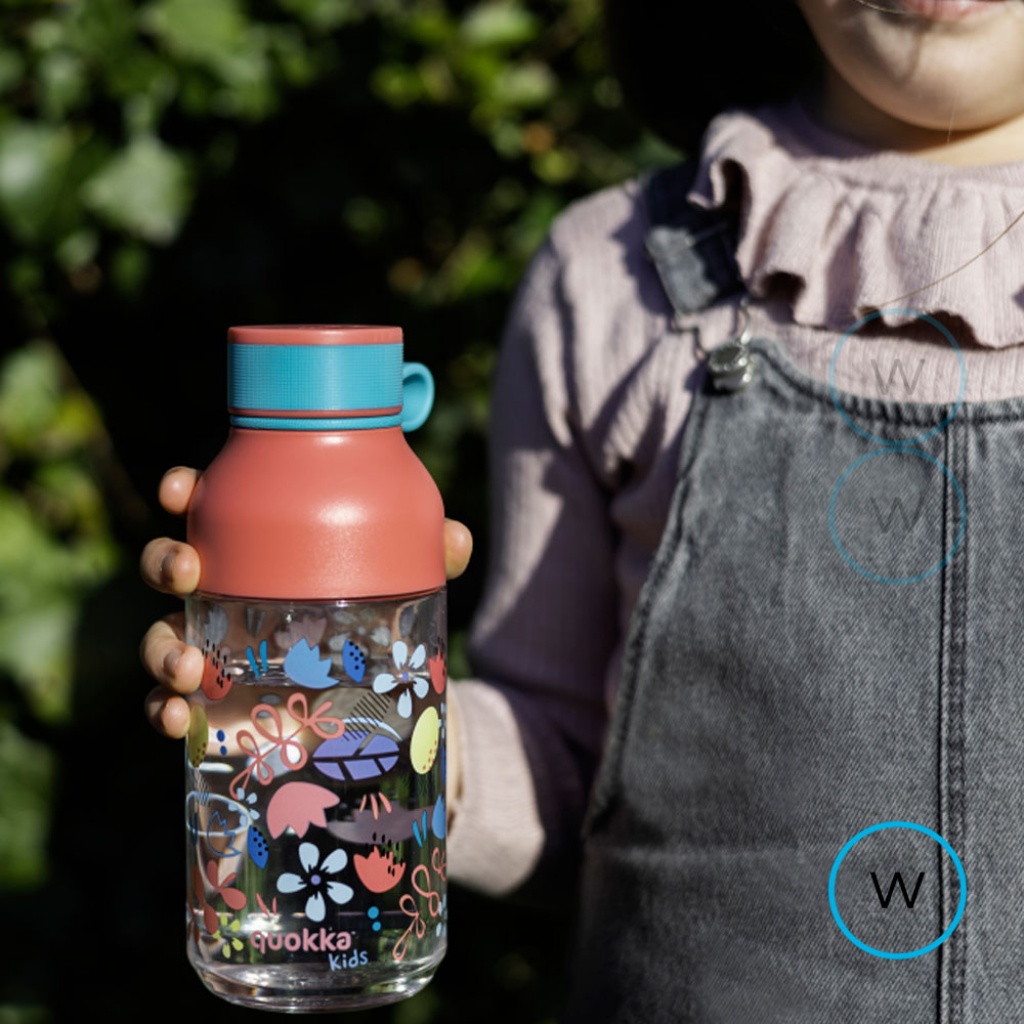 Botella de Agua para Niños Sin BPA +430 ML Muy Resistente botella