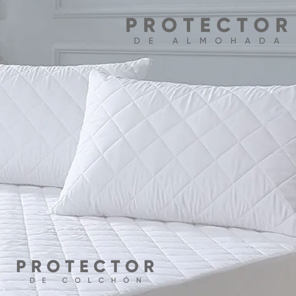 Cubrecolchon Ajustable Protector Impermeable King 200x200