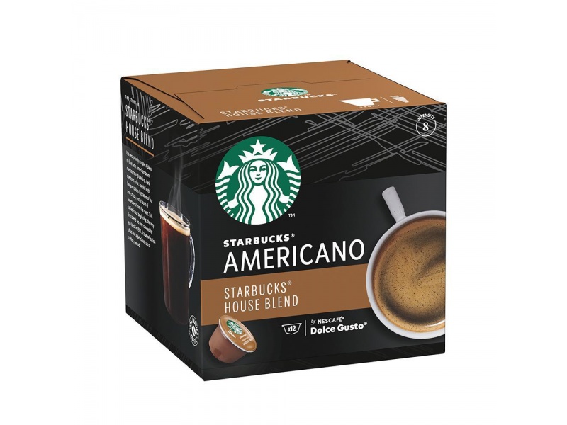 Cápsulas Starbucks Americano Dolce Gusto x 12 Sin Gluten